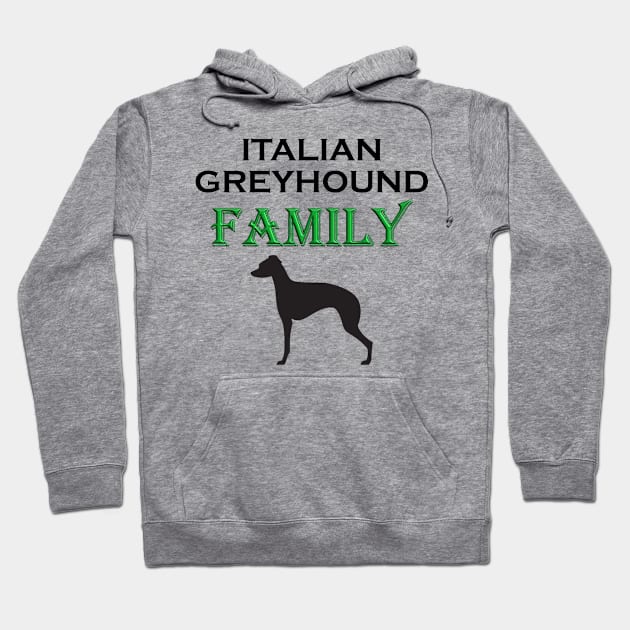 Italian Greyhound Family Hoodie by Opus TShirt